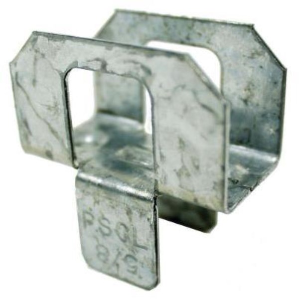 Simpson Strong-Tie 5/8 In. Galvanized Steel 20 ga Plywood Clip - Mc Mu