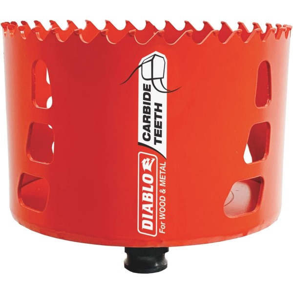 Diablo 4 In. Carbide-Tipped Hole Saw - Mc Mu