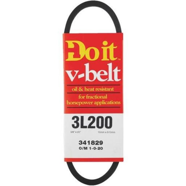 Do it 20 In. L x 3/8 In. Wide A-Pulley V-Belt - Mc Mu