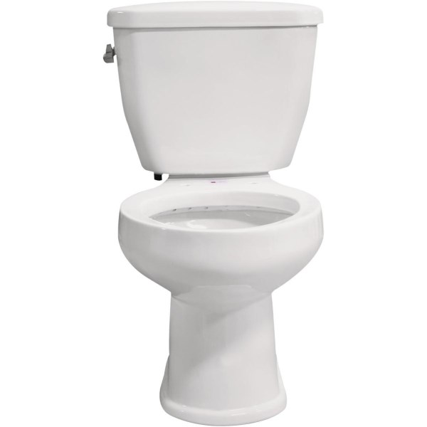 Cato Berlin White ADA Elongated Bowl 1.28 GPF Complete Toilet - Mc Mu