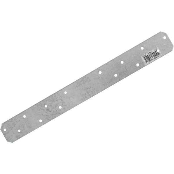 Simpson Strong-Tie 1-3/8 in. W. x 12 in. L Steel 12 Gauge Strap Tie - Mc Mu