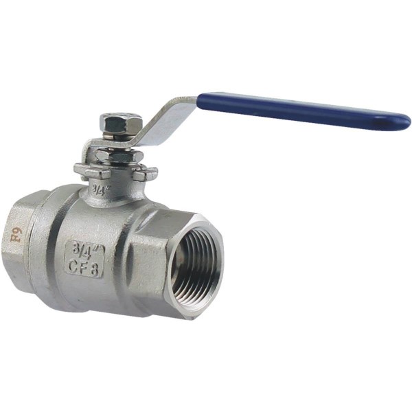 PLUMB-EEZE 1 In. FPT Stainless Steel Full Port Ball Valve - Mc Mu