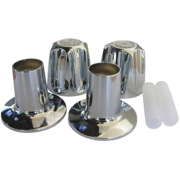 Lasco Price Pfister Round Clear Tub & Shower Handle Kit - Mc Mu