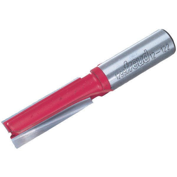 Freud Carbide Tip 1/2 In. Double Flute Straight Bit - Mc Mu