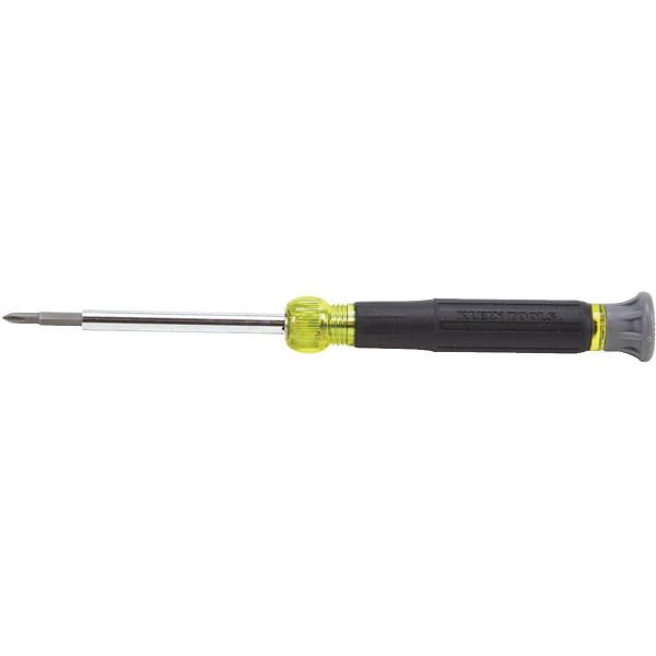 Klein 4-in-1 Electronics Precision Screwdriver with Rotating Cap - Mc Mu