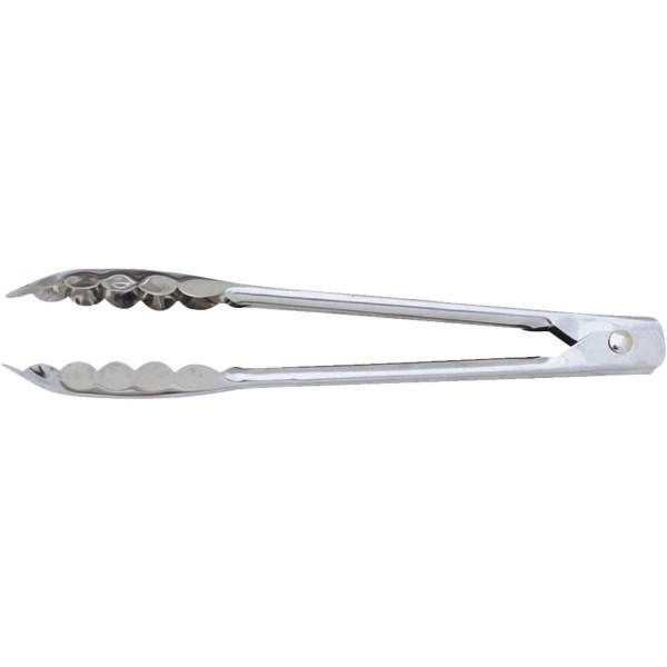 Norpro 9 In. Stainless Steel Locking Serving Tongs - Mc Mu