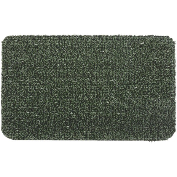GrassWorx Clean Machine Classic Evergreen 24 In. x 35.5 In. AstroTurf Door Mat - Mc Mu