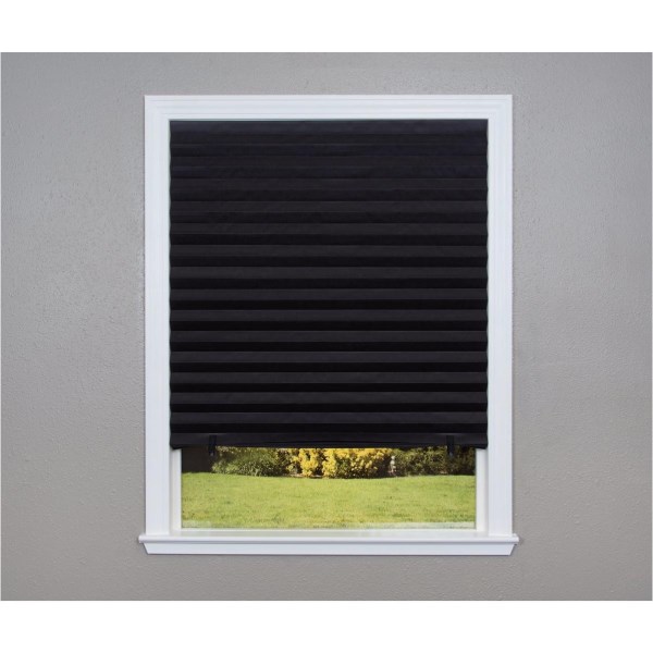 Redi Shade 48 In. x 72 In. Blackout Pleated Paper Shade - Mc Mu
