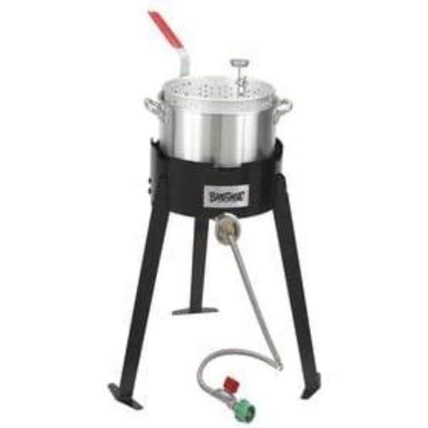 Bayou Classic 10 Qt. Aluminum Fish Outdoor Fryer - Mc Mu