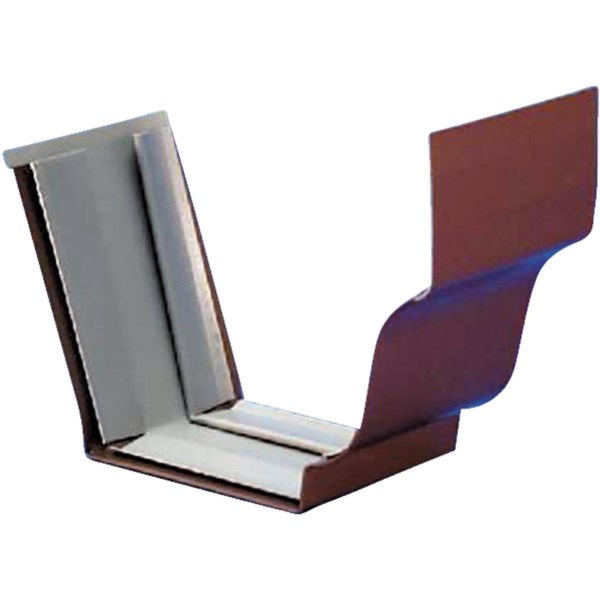 Amerimax 5 In. Galvanized Brown Slip-Joint Gutter Connector - Mc Mu