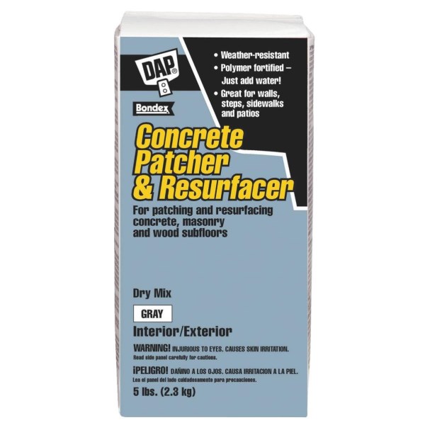 Dap Bondex 5 Lb Dry Mix – Gray Concrete Patch - Mc Mu