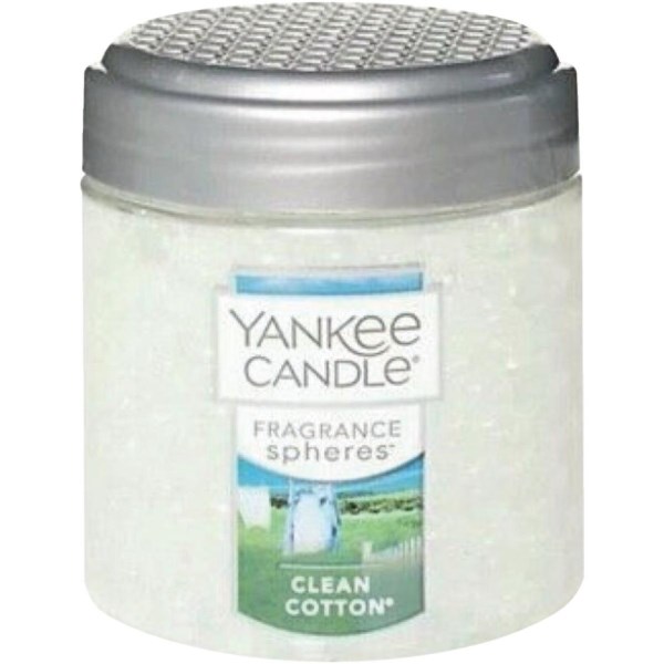 Yankee Candle Fragrance Spheres 6 Oz. Clean Cotton Odor Neutralizer - Mc Mu