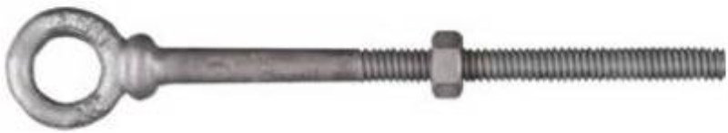 National 1/4 In. x 4 In. Galvanized Eye Bolt - Mc Mu