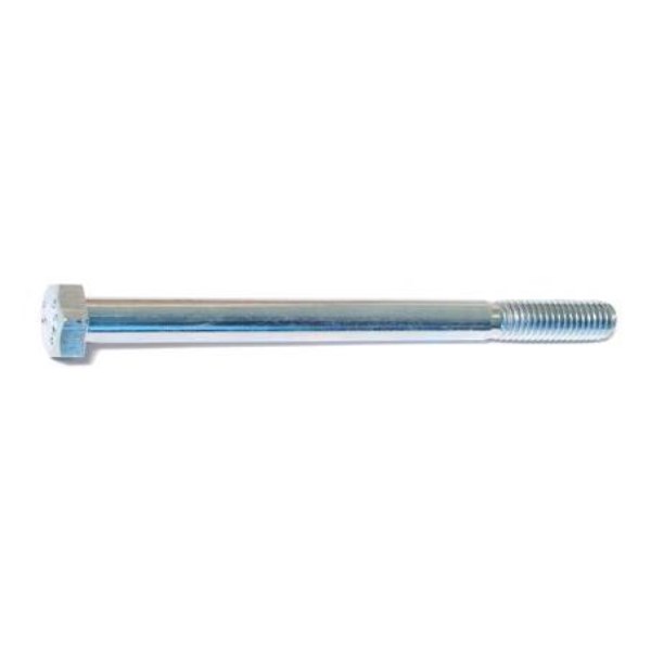 3/8″-16 X 5″ Zinc Plated Grade 2 / A307 Steel Coarse Thread Hex Bolts HBHS-275 - Mc Mu