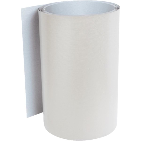 Klauer 18 In. x 50 Ft. White Painted Aluminum Trim Coil - Mc Mu