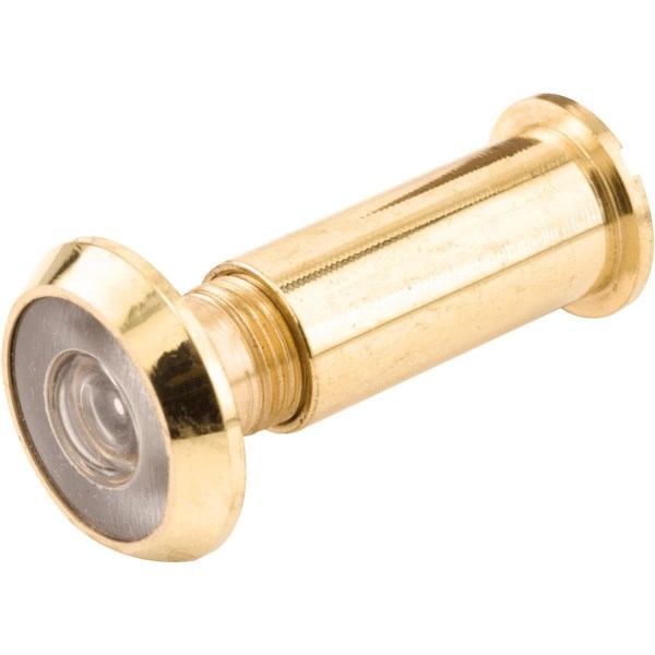 Defender Security 9/16 In. 200 Degree Brass Door Viewer - Mc Mu