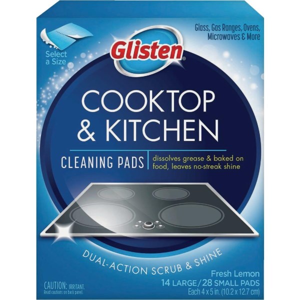 Glisten Cooktop & Kitchen Cleaning Pads (14-Count) - Mc Mu