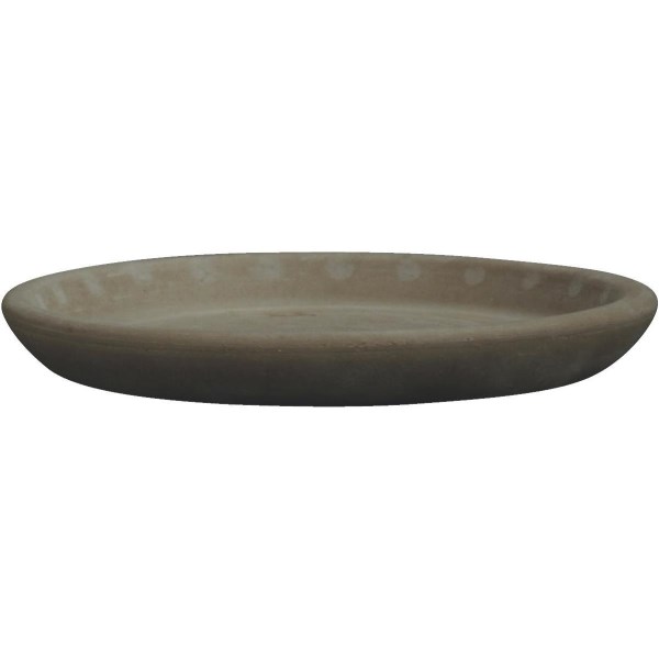 Ceramo 4 In. Dark Basalt Clay Standard Flower Pot Saucer - Mc Mu