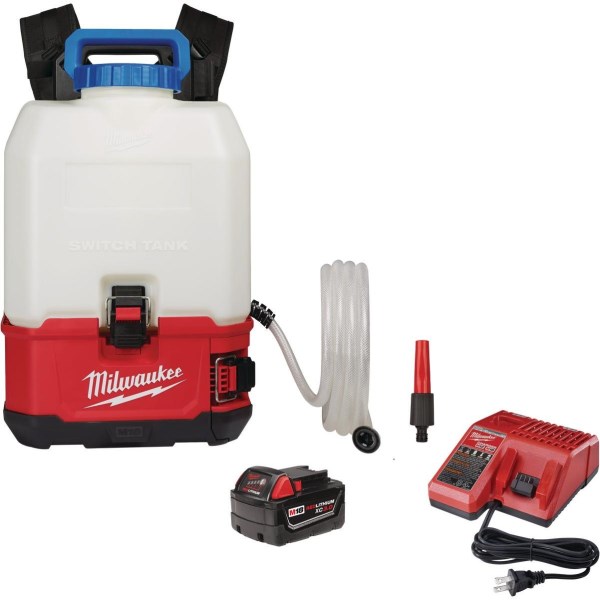 Milwaukee M18 Switch Tank 4 Gal. Backpack Water Supply Kit - Mc Mu