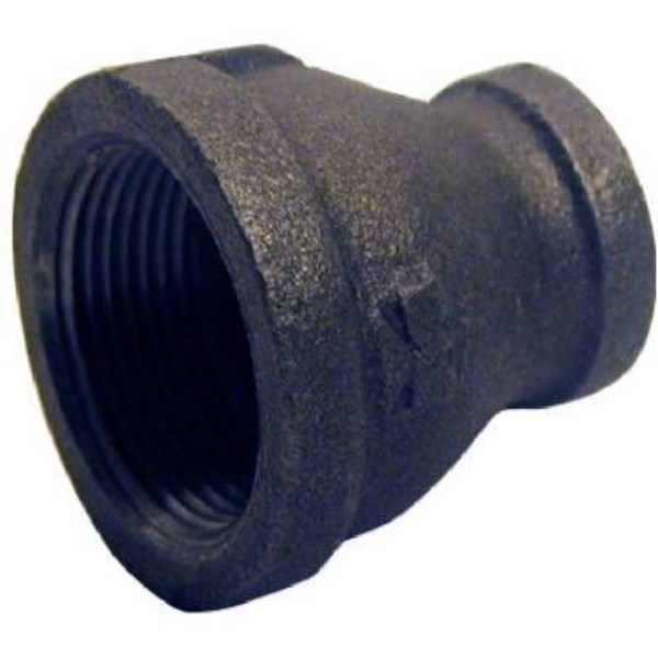 Southland 3/4 In. x 1/2 In. Malleable Black Iron Reducing Coupling - Mc Mu