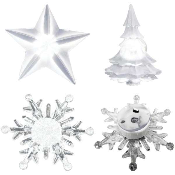 Alpine LED Lighted Wall Decoration with Suction Cup - Mc Mu