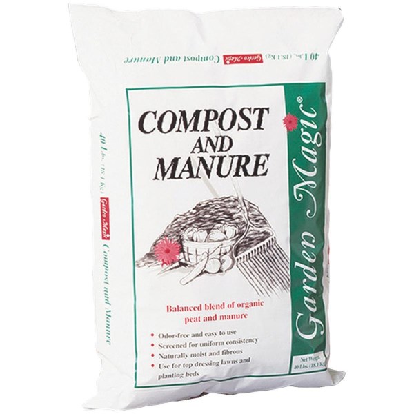 Garden Magic 40 Lb. 4 Sq. Ft. Cow Manure - Mc Mu