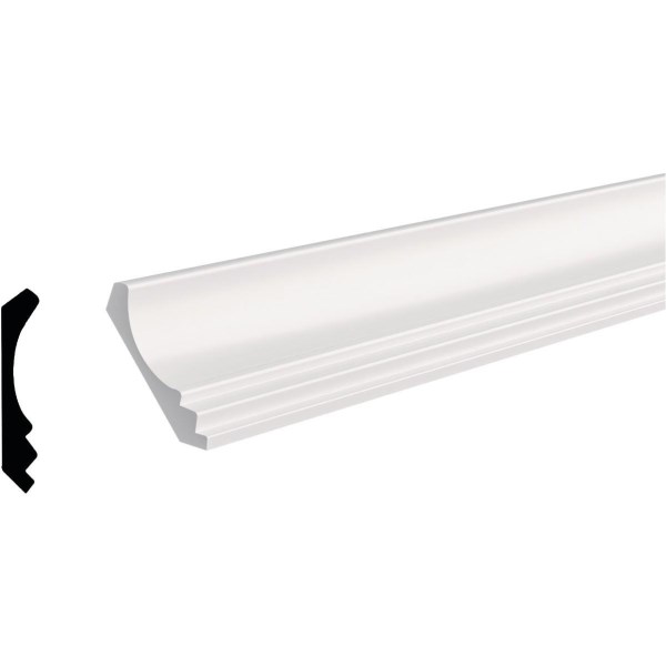 CraftMark Plymouth Shaker 3 In.W. x 96 In. L. x 15/16 In. D. Crown Molding - Mc Mu
