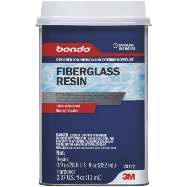 3M Bondo 0.9 Qt. All-Purpose Fiberglass Resin w/Hardener - Mc Mu