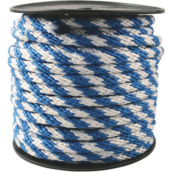 Do it Best 5/8 In. x 150 Ft. Blue & White Derby Polypropylene Rope - Mc Mu