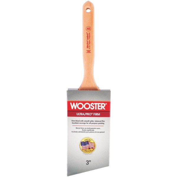 Wooster Ultra/Pro Firm 3 In. Lindbeck Angle Sash Paint Brush - Mc Mu