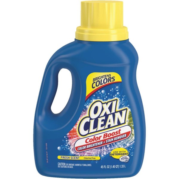 OxiClean 45 Oz. Color Boost Color Brightener plus Stain Remover Liquid - Mc Mu