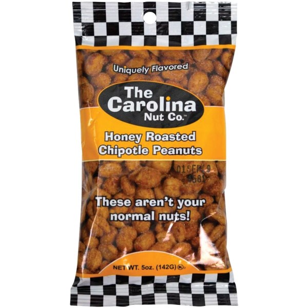 The Carolina Nut Company 5 Oz. Honey Roasted Chipotle Peanuts - Mc Mu
