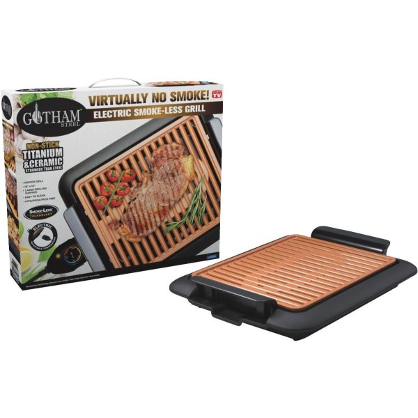 Gotham Steel Smokeless Electric Grill - Mc Mu