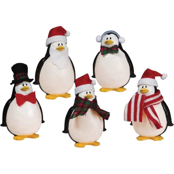 J Hofert 6 In. Incandescent Penguin Pathway Marker Light Set (5 per set) - Mc Mu