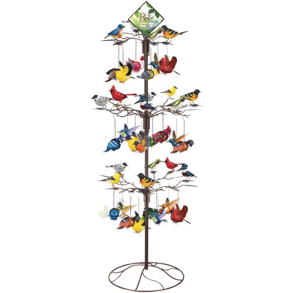 Regal Art & Gift Metal & Glass Bird Ornament - Mc Mu