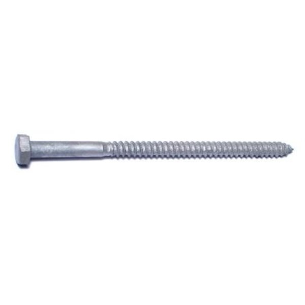 5/16  x 5-1/2  Hot Dip Galvanized Hex Head Lag Screws HLSHS-363 (50 pcs.) - Mc Mu