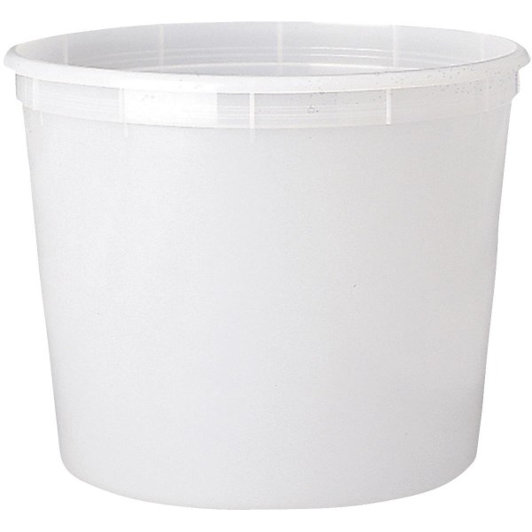 Leaktite 10 Pt. Clear Plastic Pail - Mc Mu