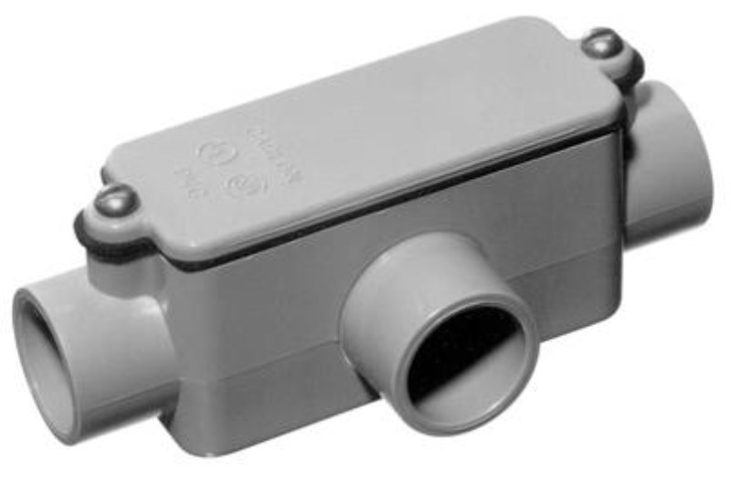 Carlon 1/2 In. PVC T Access Fitting - Mc Mu