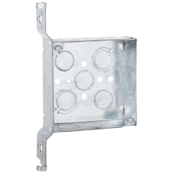 Raco Bracket Mount 4 In. x 4 In. Welded Steel Square Box - Mc Mu