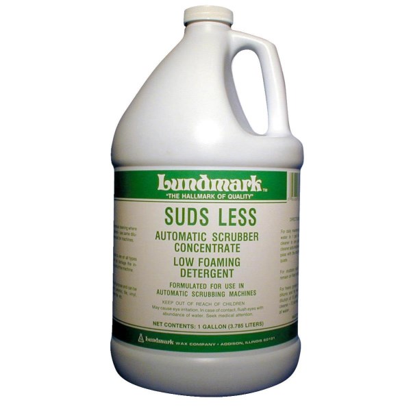 Lundmark 1 Gal. Suds Less Cleaner for Use in Automatic Scrubbing Machine - Mc Mu