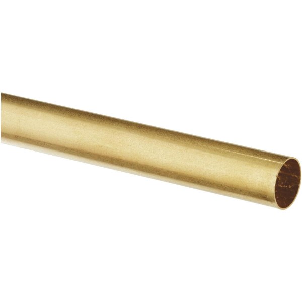 K&S Brass 1/16 In. O.D. x 3 Ft. Round Tube Stock - Mc Mu