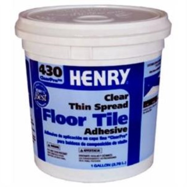Henry 430 ClearPro Vinyl Floor Adhesive, 1 Gal. - Mc Mu