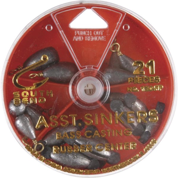 SouthBend 21-Piece Sinker Kit Assortment - Mc Mu