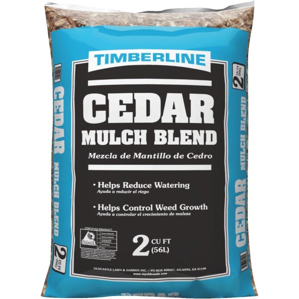 Timberline 2 Cu. Ft. Cedar Mulch - Mc Mu