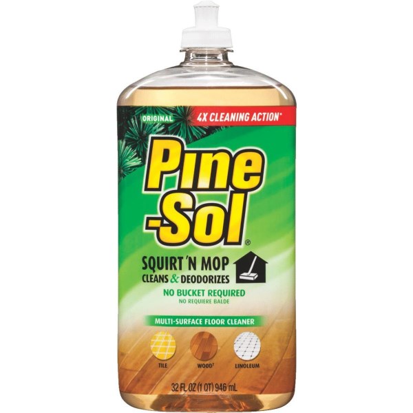 Pine-Sol 32 Oz. Squirt ‘N Mop Wood & Multi-Surface Floor Cleaner - Mc Mu