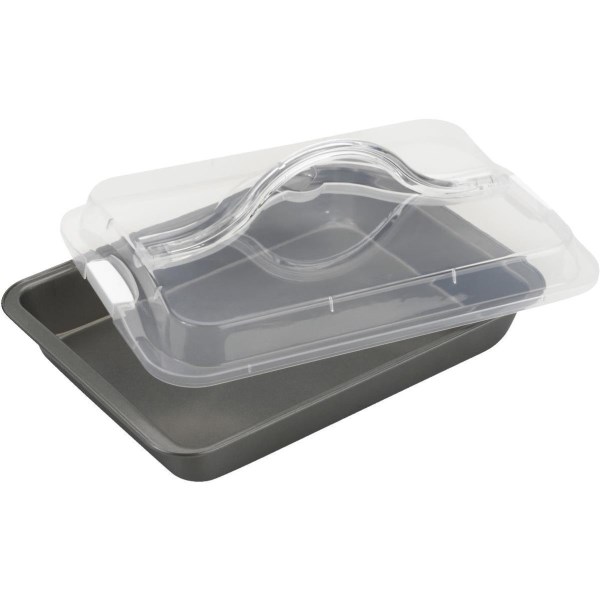 Goodcook Bake-n-Take 9 In. x 13 In. Covered Non-Stick Cake Pan - Mc Mu