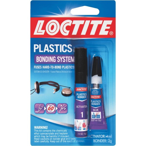 LOCTITE 2 gm Plastic Glue Bonder - Mc Mu