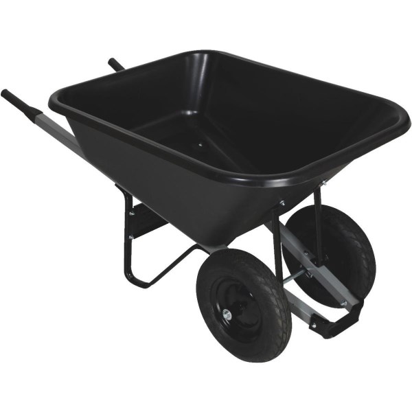 Truper 8 Cu. Ft. Poly Wheelbarrow - Mc Mu