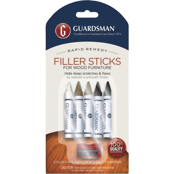 Guardsman Rapid Remedy 5-Color Wood Furniture Filler Sticks - Mc Mu
