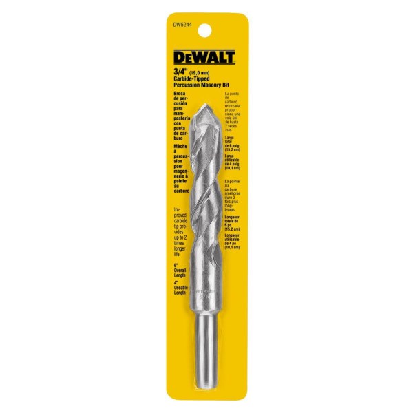 DEWALT 3/4 In. x 6 In. Masonry Drill Bit - Mc Mu